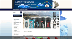 Desktop Screenshot of lekkerfris-service.nl